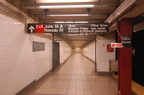 Fulton Street (J/M/Z) - front of the southbound platform, i.e. the upper level (looking south) at the John St &amp; Nassau St ex