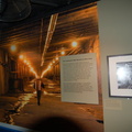 Photo of a photo of the LIRR East Side Access tunnel in Queens @ GCT TM Annex. Photo taken by Brian Weinberg, 6/28/2006.