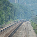 Amtrak P32AC-DM 708 @ Riverdale (Train 291, Ethan Allen Express). Photo taken by Brian Weinberg, 7/9/2006.