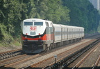 Metro-North Commuter Railroad (MNCR)/CDOT P32AC-DM 229 @ Riverdale (Hudson Line). Photo taken by Brian Weinberg, 7/9/2006.