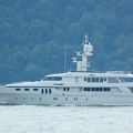 The yacht "Invader" @ Riverdale (Hudson Line). Photo taken by Brian Weinberg, 7/9/2006.