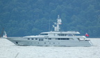 The yacht &quot;Invader&quot; @ Riverdale (Hudson Line). Photo taken by Brian Weinberg, 7/9/2006.