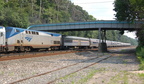 Amtrak P42DC 102 @ Riverdale (Train 49, Lake Shore Limited). Photo taken by Brian Weinberg, 7/9/2006.