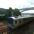 Metro-North Commuter Railroad (MNCR) M-7A 4184 @ Spuyten Duyvil (Hudson Line). Photo taken by Brian Weinberg, 7/9/2006.