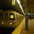 R-46 XXXX @ Jamaica - 179 St (R). Note: The (R) was extended to 179 St due to track work. Photo taken by Brian Weinberg, 7/16/20