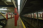 Parsons Blvd (F) - looking down the Manhattan-bound platform. Photo taken by Brian Weinberg, 7/16/2006.
