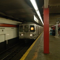 R-46 6156 @ Parsons Blvd (F) - Manhattan-bound. Photo taken by Brian Weinberg, 7/16/2006.