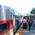 Metro-North Commuter Railroad / CDOT Shoreliner coach @ Spuyten Duyvil (MNCR Hudson Line). Photo taken by Brian Weinberg, 7/24/2