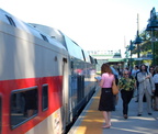 Metro-North Commuter Railroad / CDOT Shoreliner coach @ Spuyten Duyvil (MNCR Hudson Line). Photo taken by Brian Weinberg, 7/24/2