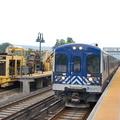 Metro-North Commuter Railroad Kershaw Undercutter (ballast cleaning) and Loram RAILVAC EXCAVATOR and M-7A 4136 @ Spuyten Duyvil