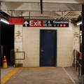 Sealed staircase @ 59 St - Columbus Circle (A/B/C/D) - south end of uptown platform. Photo taken by Brian Weinberg, 8/4/2006.