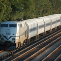 Metro-North Commuter Railroad (MNCR) P32AC-DM 213 @ Riverdale (Hudson Line). Photo taken by Brian Weinberg, 9/4/2006.