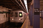 R-46 6220 @ 21 St - Van Alst (G) on the Brooklyn-bound track. Photo taken by Brian Weinberg, 10/18/2006.