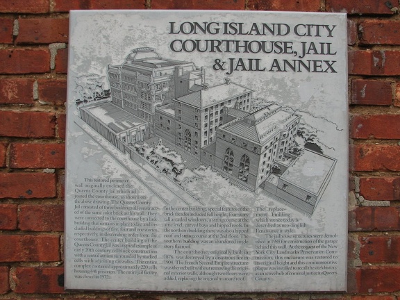 Long Island City Courthouse, Jail, and Jail Annex. Photo taken by Brian Weinberg, 10/18/2006.
