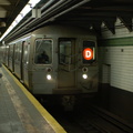 R-68 2750 @ 23 St (D). Note: train was in-service but did not stop. Photo taken by Brian Weinberg, 11/9/2006.