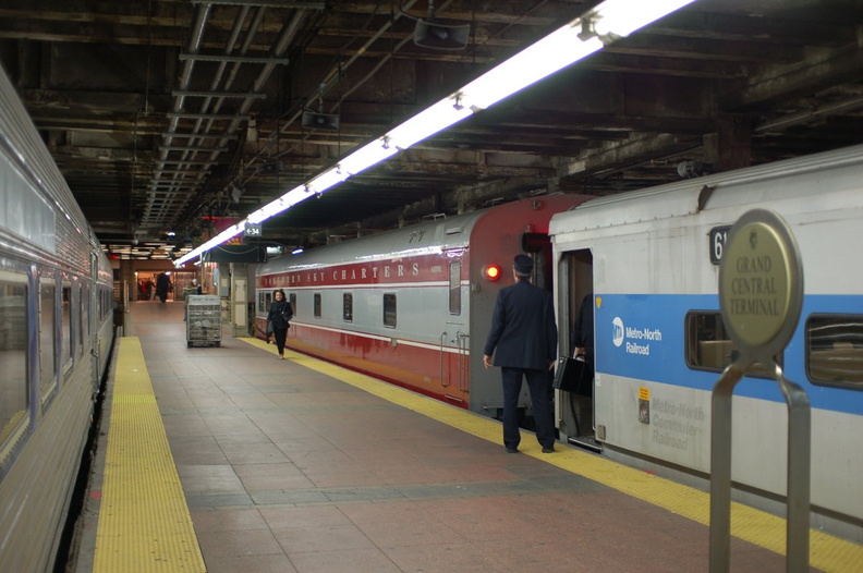 Northern Dreams (800710) and MNCR Shoreliner Cab 6103 @ Grand Central Terminal (Track 35). Photo taken by Brian Weinberg, 11/21/2006. DSC_8338.jpg