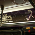 R-62A 1956 @ Grand Central - 42 St (S). Note: "The 50 Greatest Moments at Madison Square Garden" interior wrap. Photo