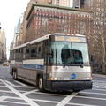 MTA Bus MCI D4500CL 3186 @ Madison Square Park (BxM18). Photo taken by Brian Weinberg, 12/19/2006.