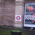 Abandoned eastbound platform and trackway @ South Kensington (District). Photo taken by Brian Weinberg, 12/31/2006.