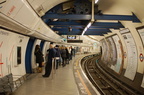 Northbound platform @ Embankment (Northern). Photo taken by Brian Weinberg, 12/31/2006.