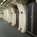 Abandoned elevator shafts @ Chalk Farm (Northern). Photo taken by Brian Weinberg, 12/31/2006.