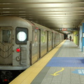 R-62A 1945 @ Grand Central - 42 St (S). Bravo Top Design set is on the platform. Photo taken by Brian Weinberg, 1/29/2007.