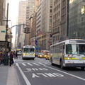 Orion I 8864 and Orion I 8829 @ 42 St &amp; 5 Av. Photo taken by Brian Weinberg, 1/30/2007.