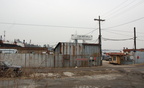 Staten Island North Shore right-of-way near N Burgher Avenue. The ROW forms a dirt road that can be driven east and west of this