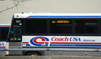CoachUSA / Shortline / Hudson Transit MCI D4500 70271 @ Trinity Pl (L-287). Photo taken by Brian Weinberg, 3/21/2007.