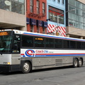 CoachUSA / Shortline / Hudson Transit MCI D4500 70271 @ Trinity Pl (L-287). Photo taken by Brian Weinberg, 3/21/2007.