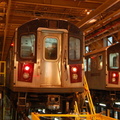 R-142 6836 and 6861 @ East 180th Street Maintenance Facility (Bronx). Photo taken by Brian Weinberg, 4/15/2007.