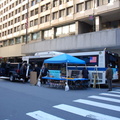 MTA NYCT Bus Orion VII 6749 @ Vanderbilt Avenue and 44th Street (Grand Central Terminal) as part of a display in an Earth Day fa