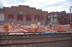 Platform reconstruction @ Hastings-on-Hudson (MNCR Hudson Line). Photo taken by Brian Weinberg, 5/17/2007.