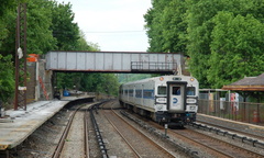 Metro-North Commuter Railroad Shoreliner Cab 6316 @ Irvington (Hudson Line). Photo taken by Brian Weinberg, 5/17/2007.