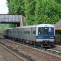 Metro-North Commuter Railroad M-3A 8073 @ Irvington (Hudson Line). Photo taken by Brian Weinberg, 5/17/2007.