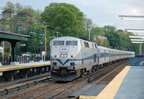 Metro-North Commuter Railroad P32AC-DM 212 @ Irvington (Hudson Line). Photo taken by Brian Weinberg, 5/17/2007.