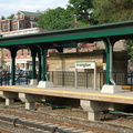 New northbound platform and entrance to underpass @ Irvington (MNCR Hudson Line). Photo taken by Brian Weinberg, 5/17/2007.