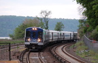 Metro-North Commuter Railroad M-7A @ Spuyten Duyvil (Hudson Line). Photo taken by Brian Weinberg, 5/17/2007.