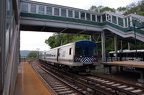 Metro-North Commuter Railroad M-7A 4102 (on left) @ Spuyten Duyvil (Hudson Line). Photo taken by Brian Weinberg, 5/17/2007.