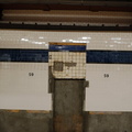 New tile work as part of the renovation @ 59 St - Columbus Circle. Photo taken by Brian Weinberg, 6/17/2007.