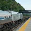 Amtrak P32AC-DM 709 and 701 @ Riverdale (Hudson Line). Photo taken by Brian Weinberg, 6/24/2007.