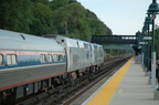 Amtrak P32AC-DM 709 and 701 @ Riverdale (Hudson Line). Photo taken by Brian Weinberg, 6/24/2007.