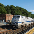 Metro-North Railroad P32AC-DM 218 @ Riverdale (Hudson Line). Photo taken by Brian Weinberg, 6/24/2007.