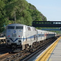 Metro-North Railroad P32AC-DM 218 @ Riverdale (Hudson Line). Photo taken by Brian Weinberg, 6/24/2007.