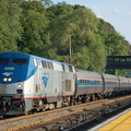 Amtrak P32AC-DM 710 @ Riverdale (Hudson Line). Photo taken by Brian Weinberg, 6/24/2007.