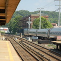 Amtrak P32AC-DM 712 @ Ossining (Empire Service). Photo taken by Brian Weinberg, 7/27/2007.