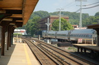 Amtrak P32AC-DM 712 @ Ossining (Empire Service). Photo taken by Brian Weinberg, 7/27/2007.