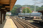 Amtrak P32AC-DM 712 @ Ossining (Empire Service). Photo taken by Brian Weinberg, 7/27/2007.