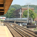 Amtrak P32AC-DM 712 @ Ossining (Empire Service). Photo taken by Brian Weinberg, 7/27/2007.