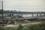 PATCO maintenance shops as seen during a fan trip. Photo taken by John Lung, July 1988.